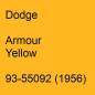 Preview: Dodge, Armour Yellow, 93-55092 (1956).